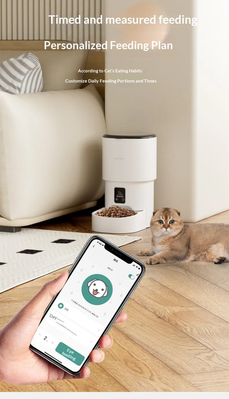Automatic WiFi Pet Feeder