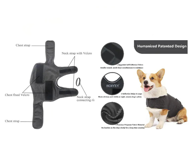 Pet Calming Anxiety Vest